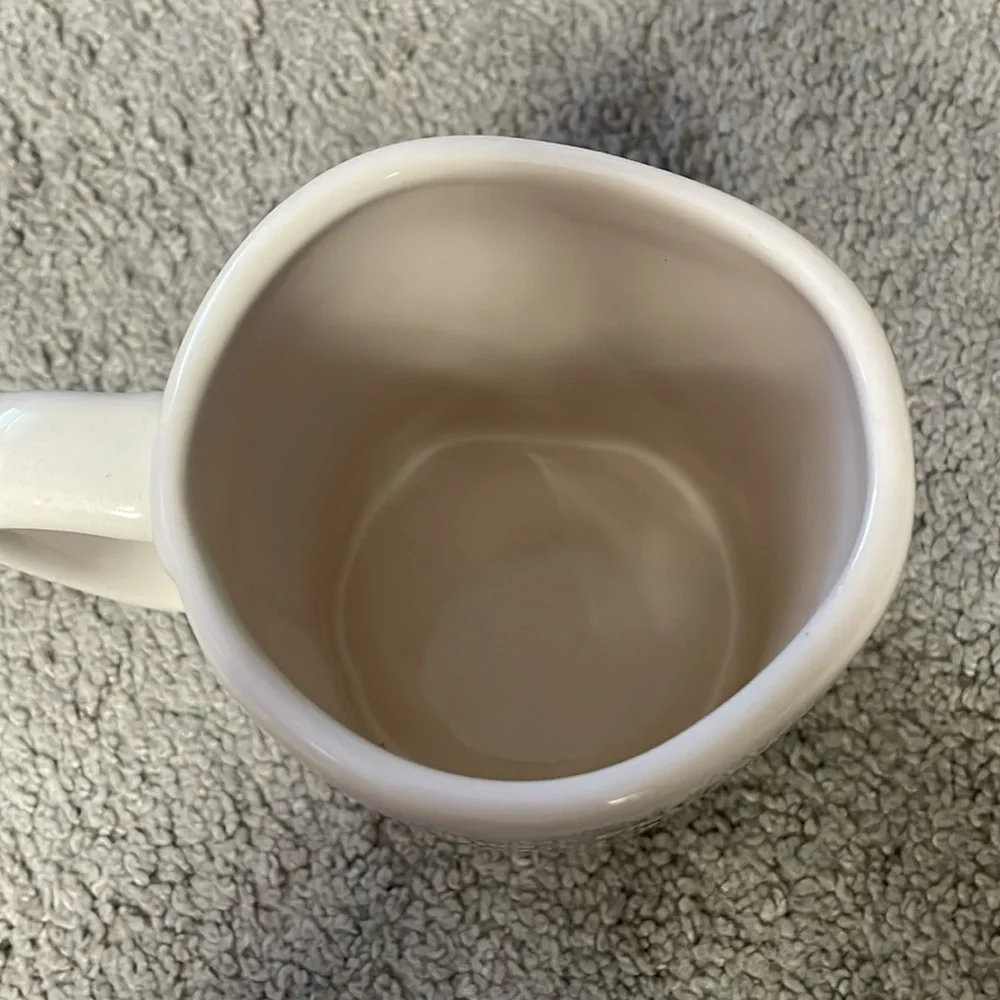 Rae Dunn By Magenta White Ceramic “Look Ma I Made It” Coffee Mug